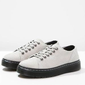 Dr Martens Danty Wooly Bully Oxford Grey Shoe